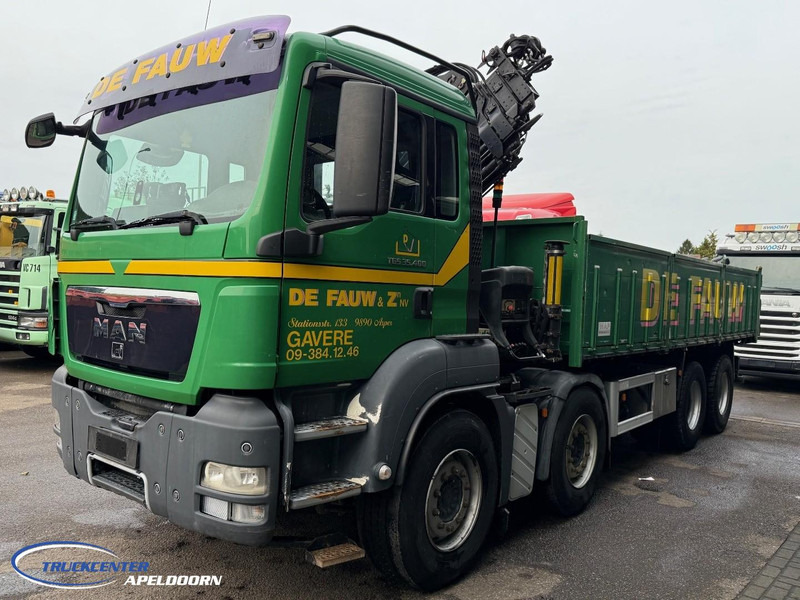 MAN TGS 35.400 8x4 Bladgeveerd, Handgeschakeld, HIAB 166-E4 Hipro - Kipper vrachtwagen, Kraanwagen: afbeelding 3 MAN TGS 35.400 8x4 Bladgeveerd, Handgeschakeld, HIAB 166-E4 Hipro - Kipper vrachtwagen, Kraanwagen: afbeelding 3