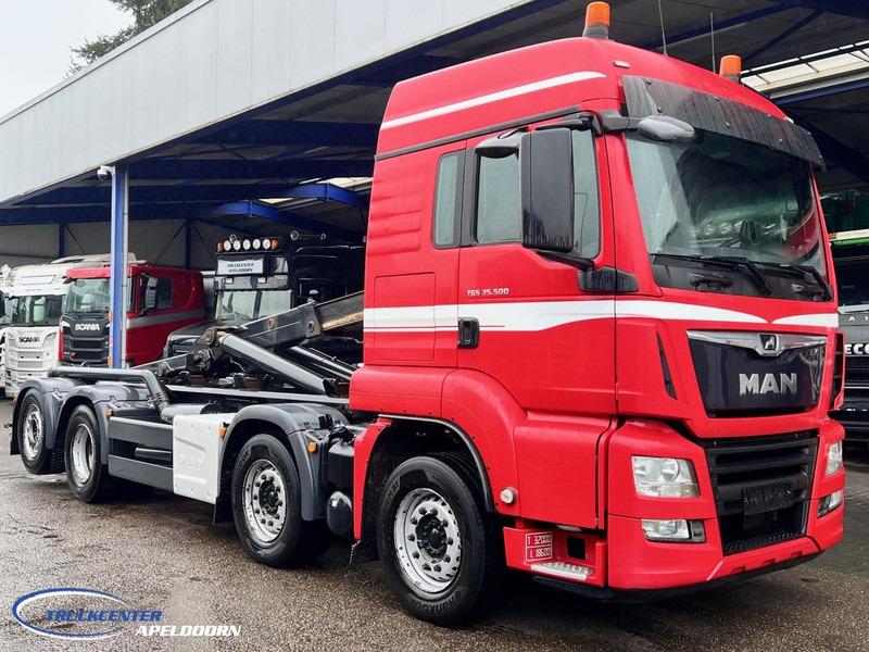 MAN TGS 35.500 8x2, Euro 6, Nieuwe motor bij 620000 km, Blower compressor - Haakarmsysteem vrachtwagen: afbeelding 1 MAN TGS 35.500 8x2, Euro 6, Nieuwe motor bij 620000 km, Blower compressor - Haakarmsysteem vrachtwagen: afbeelding 1