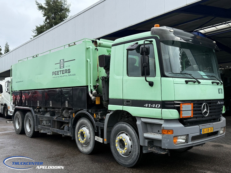 Mercedes-Benz Actros 4140 8x4 Naafreductie, Bladgeveerd, ADR - Vacuümwagen: afbeelding 1 Mercedes-Benz Actros 4140 8x4 Naafreductie, Bladgeveerd, ADR - Vacuümwagen: afbeelding 1