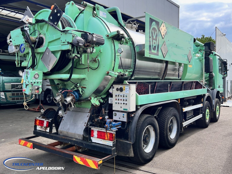 Mercedes-Benz Actros 4140 8x4, Steel springs, ADR, Inox - Vacuümwagen: afbeelding 2 Mercedes-Benz Actros 4140 8x4, Steel springs, ADR, Inox - Vacuümwagen: afbeelding 2