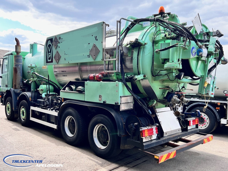 Mercedes-Benz Actros 4140 8x4, Steel springs, ADR, Inox - Vacuümwagen: afbeelding 4 Mercedes-Benz Actros 4140 8x4, Steel springs, ADR, Inox - Vacuümwagen: afbeelding 4