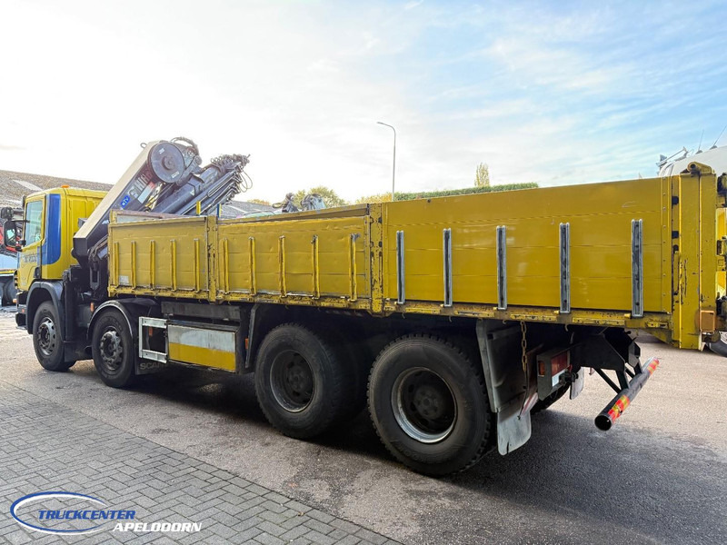 Scania P124-420 8x4 Naafreductie, Bladgeveerd, Handgeschakeld, HIAB 322 E5 - Kipper vrachtwagen, Kraanwagen: afbeelding 4 Scania P124-420 8x4 Naafreductie, Bladgeveerd, Handgeschakeld, HIAB 322 E5 - Kipper vrachtwagen, Kraanwagen: afbeelding 4