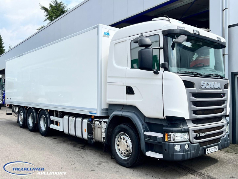 Scania R410 Mitsubishi Multitemp 3 zone, 8x4, 2000 kg lift - Koelwagen vrachtwagen: afbeelding 1 Scania R410 Mitsubishi Multitemp 3 zone, 8x4, 2000 kg lift - Koelwagen vrachtwagen: afbeelding 1