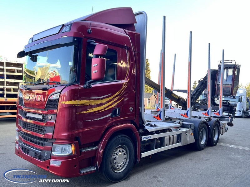 Scania R650 V8 NGS 6x4, Retarder, Jonsered Houtkraan - Houttransport, Kraanwagen: afbeelding 3 Scania R650 V8 NGS 6x4, Retarder, Jonsered Houtkraan - Houttransport, Kraanwagen: afbeelding 3
