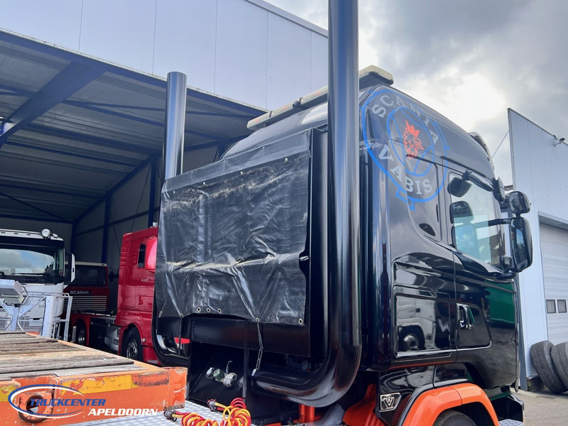 Scania R580 V8 + Demarko Trailer, 6x4, Euro 6, Retarder, Highline, Showtruck - Trekker: afbeelding 2 Scania R580 V8 + Demarko Trailer, 6x4, Euro 6, Retarder, Highline, Showtruck - Trekker: afbeelding 2