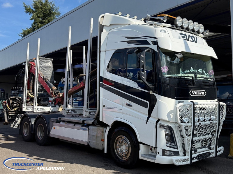 Volvo FH 650 6x4, FTG V1000X.81 laadkraan - Houttransport, Kraanwagen: afbeelding 1 Volvo FH 650 6x4, FTG V1000X.81 laadkraan - Houttransport, Kraanwagen: afbeelding 1