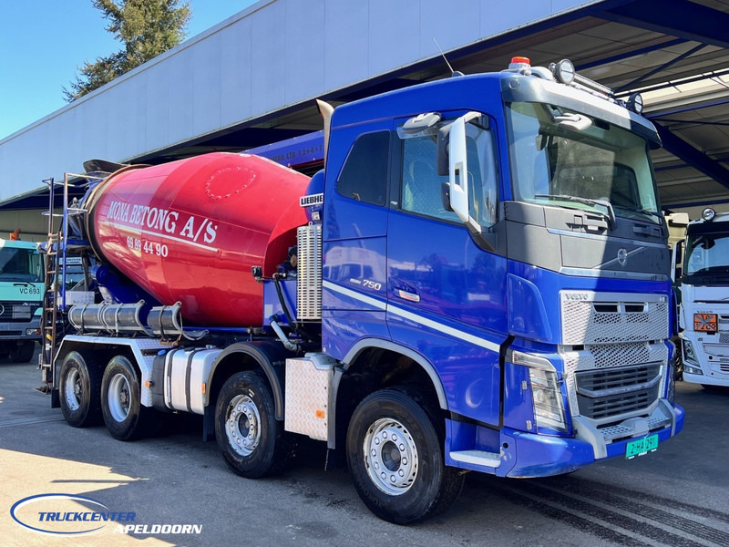 Volvo FH 750 Liebherr 9m3, Conveyer 12+4+1 (Quick coupler!) - Betonmixer: afbeelding 1 Volvo FH 750 Liebherr 9m3, Conveyer 12+4+1 (Quick coupler!) - Betonmixer: afbeelding 1