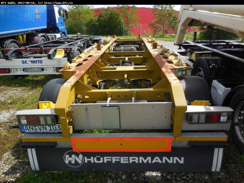 Hüffermann Vario-Carrier HMA 2424 ZB Absetzmuldenanhänger, - Aanhangwagen: afbeelding 1 Hüffermann Vario-Carrier HMA 2424 ZB Absetzmuldenanhänger, - Aanhangwagen: afbeelding 1