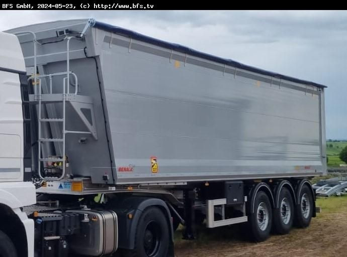 Benalu BULKLINER S Kippauflieger Vollaluminium 51,5 m³ Benalu BULKLINER S Kippauflieger Vollaluminium 51,5 m³ - Kipper oplegger: afbeelding 1 Benalu BULKLINER S Kippauflieger Vollaluminium 51,5 m³ Benalu BULKLINER S Kippauflieger Vollaluminium 51,5 m³ - Kipper oplegger: afbeelding 1