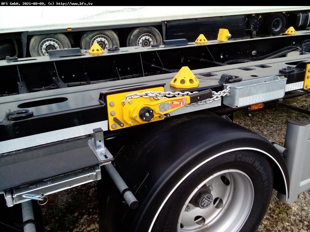 Hüffermann Vario-Carrier HMA 2424 ZB 3-Achs für Absetzmulde - Haakarm/ Portaalarm aanhanger: afbeelding 4 Hüffermann Vario-Carrier HMA 2424 ZB 3-Achs für Absetzmulde - Haakarm/ Portaalarm aanhanger: afbeelding 4