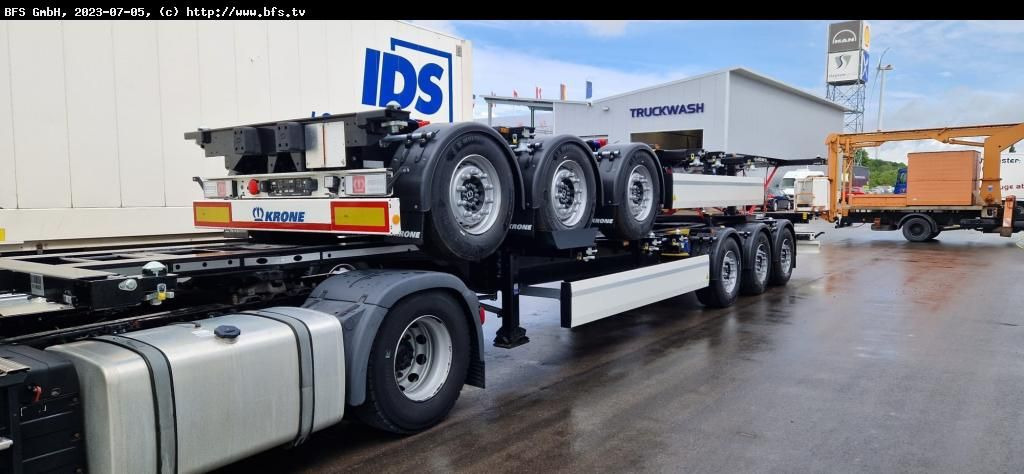 Krone Container Chassi SDC 27 eLTU5-2 - Containertransporter/ Wissellaadbak oplegger: afbeelding 3 Krone Container Chassi SDC 27 eLTU5-2 - Containertransporter/ Wissellaadbak oplegger: afbeelding 3