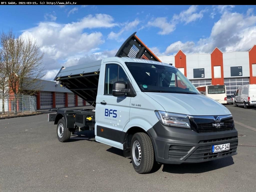 MAN TGE 3.180 4x2 F SB Dreiseitenkipper - Kipper bestelwagen: afbeelding 2 MAN TGE 3.180 4x2 F SB Dreiseitenkipper - Kipper bestelwagen: afbeelding 2