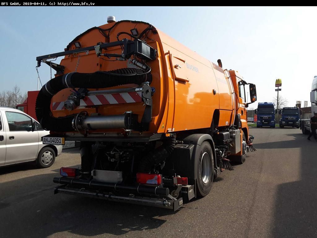 MAN TGS 18.360 4X2 LL Bucher OF 8000 RS beids. WK HD - Veegwagen: afbeelding 2 MAN TGS 18.360 4X2 LL Bucher OF 8000 RS beids. WK HD - Veegwagen: afbeelding 2