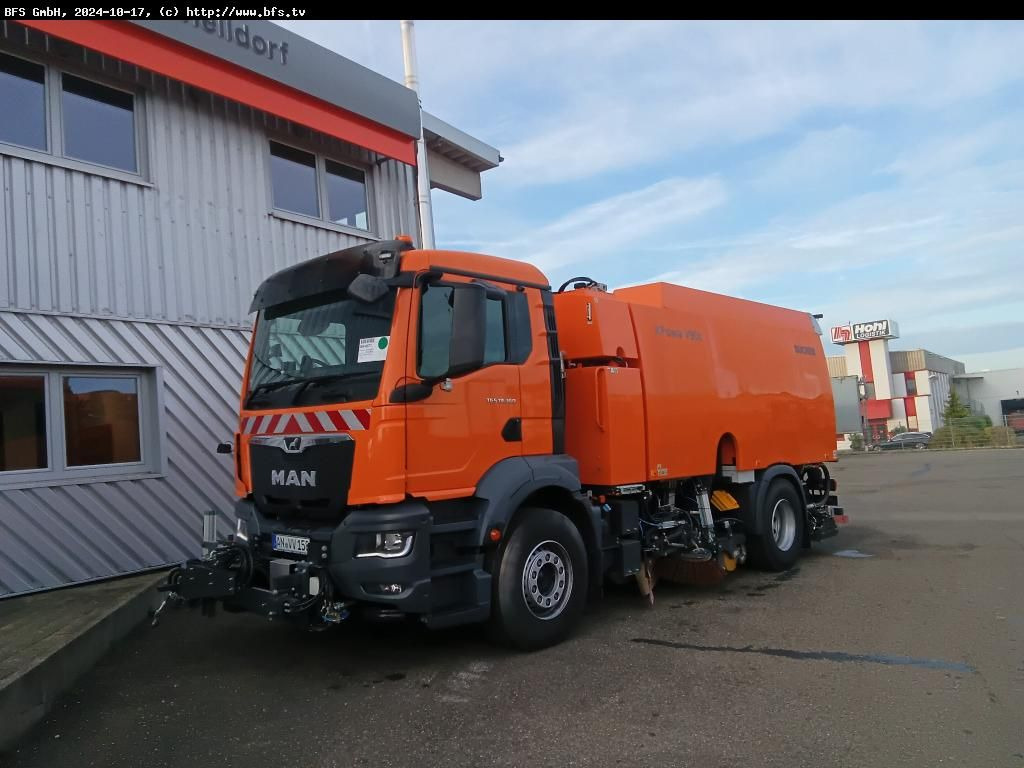 MAN TGS 18.360 4x2 BL BEAM S9000 / Bucher V90 Rotorc - Veegwagen: afbeelding 1 MAN TGS 18.360 4x2 BL BEAM S9000 / Bucher V90 Rotorc - Veegwagen: afbeelding 1