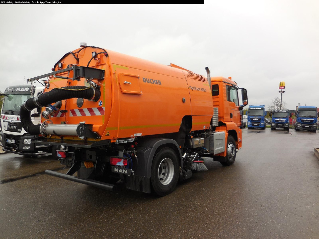 MAN TGS 18.420 4X2 BL Bucher OF 8000 TWIN beidseitig - Veegwagen: afbeelding 2 MAN TGS 18.420 4X2 BL Bucher OF 8000 TWIN beidseitig - Veegwagen: afbeelding 2