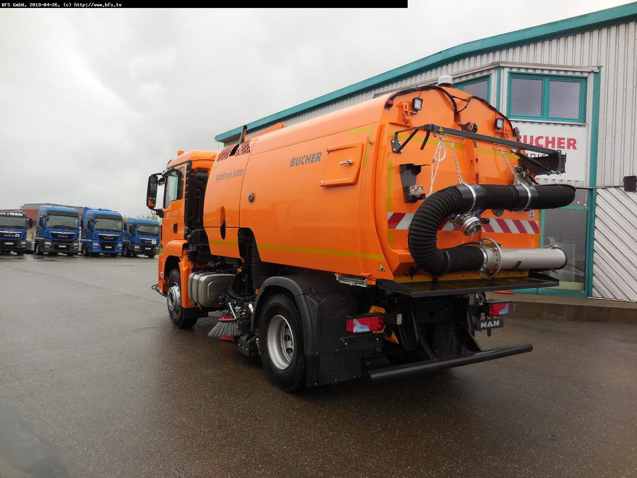 MAN TGS 18.420 4X2 BL Bucher OF 8000 TWIN beidseitig - Veegwagen: afbeelding 3 MAN TGS 18.420 4X2 BL Bucher OF 8000 TWIN beidseitig - Veegwagen: afbeelding 3