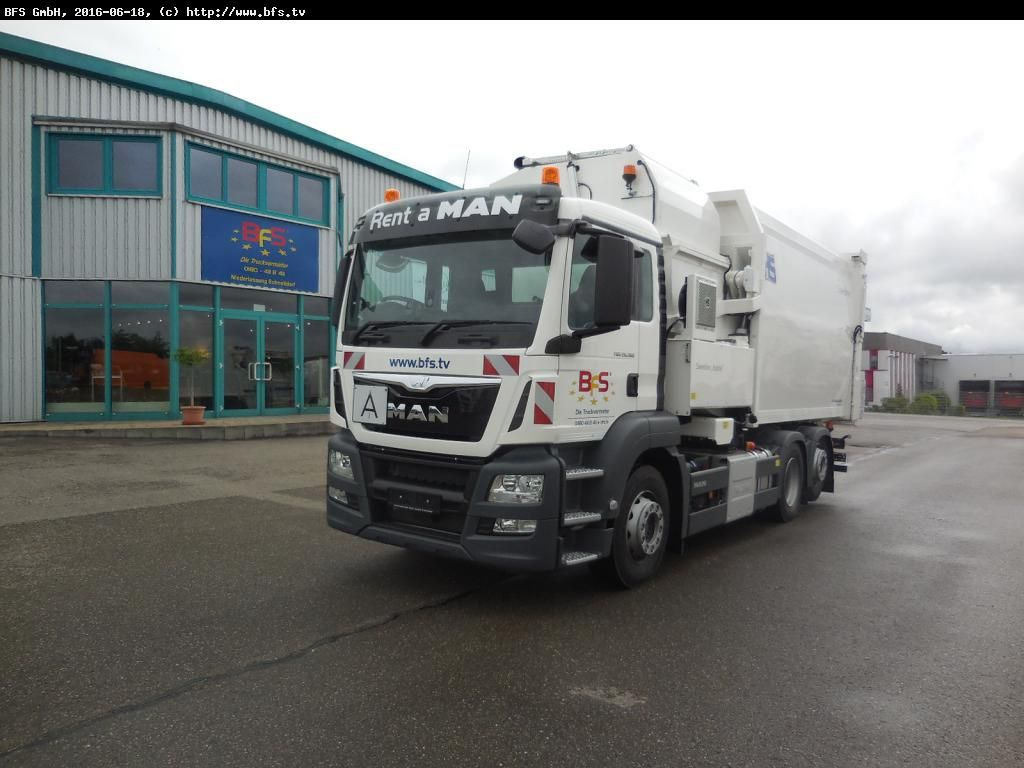 MAN TGS 26.360 6x2-2 LL HS SL Speedline 29 PPK - Vuilniswagen: afbeelding 1 MAN TGS 26.360 6x2-2 LL HS SL Speedline 29 PPK - Vuilniswagen: afbeelding 1