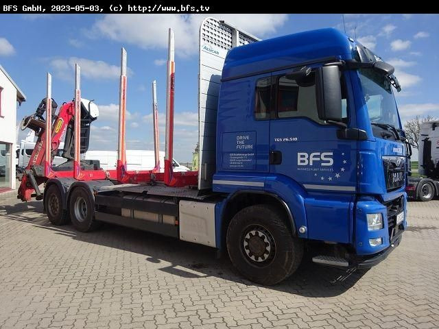 MAN TGS 26.510 6x4 H-4BL NEU ZF Getriebe + NEU Kuppl - Houttransport: afbeelding 2 MAN TGS 26.510 6x4 H-4BL NEU ZF Getriebe + NEU Kuppl - Houttransport: afbeelding 2