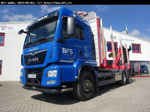 MAN TGS 26.510 6x4 H-4BL NEU ZF Getriebe + NEU Kuppl - Houttransport: afbeelding 1 MAN TGS 26.510 6x4 H-4BL NEU ZF Getriebe + NEU Kuppl - Houttransport: afbeelding 1