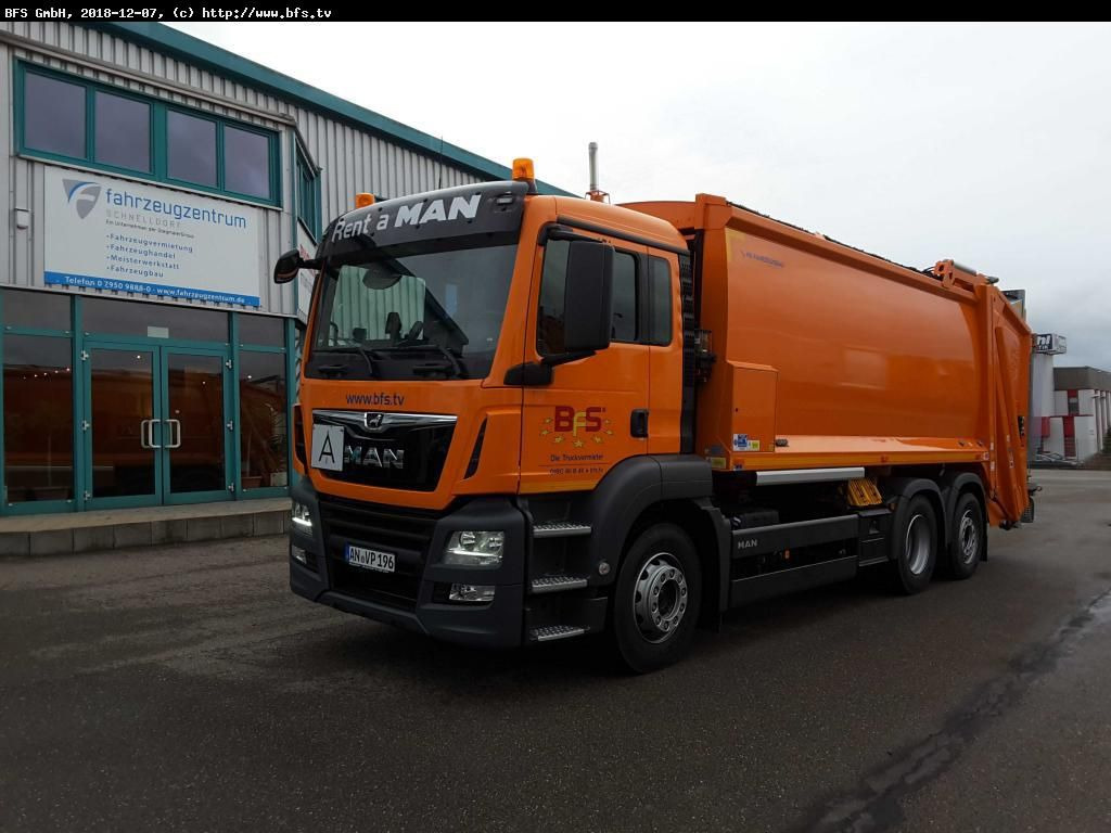 MAN TGS 28.320 6x2-4 BL HS HL Olympus 23W - Omni-DEK - Vuilniswagen: afbeelding 1 MAN TGS 28.320 6x2-4 BL HS HL Olympus 23W - Omni-DEK - Vuilniswagen: afbeelding 1