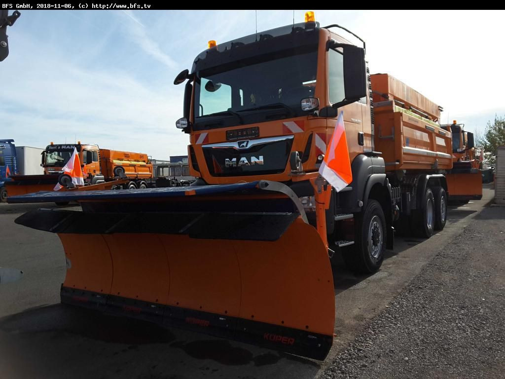 MAN TGS 28.500 6x4-4 BL 3-Seiten-Kipper, Bordmatik l - Kipper vrachtwagen: afbeelding 1 MAN TGS 28.500 6x4-4 BL 3-Seiten-Kipper, Bordmatik l - Kipper vrachtwagen: afbeelding 1