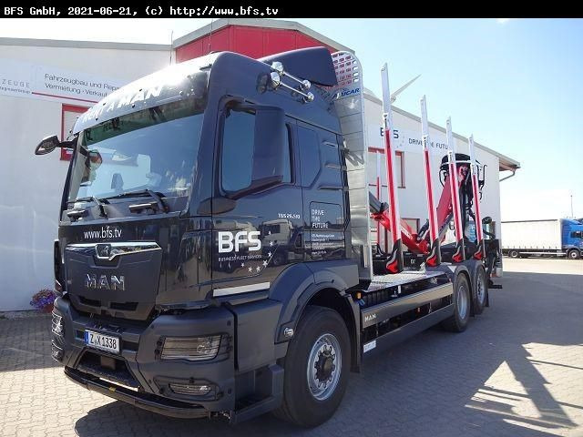 MAN TGS (TG3) 26.510 6x4H-4 BL CH Kurzholz Bio Öl - Houttransport: afbeelding 1 MAN TGS (TG3) 26.510 6x4H-4 BL CH Kurzholz Bio Öl - Houttransport: afbeelding 1