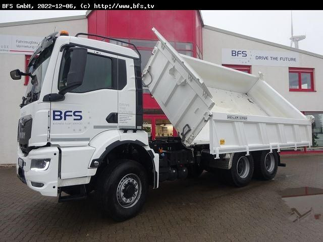 MAN TGS (TG3) 33.470 6x6 H BL 6x6H, Anh.-kipphydraul - Kipper vrachtwagen: afbeelding 2 MAN TGS (TG3) 33.470 6x6 H BL 6x6H, Anh.-kipphydraul - Kipper vrachtwagen: afbeelding 2