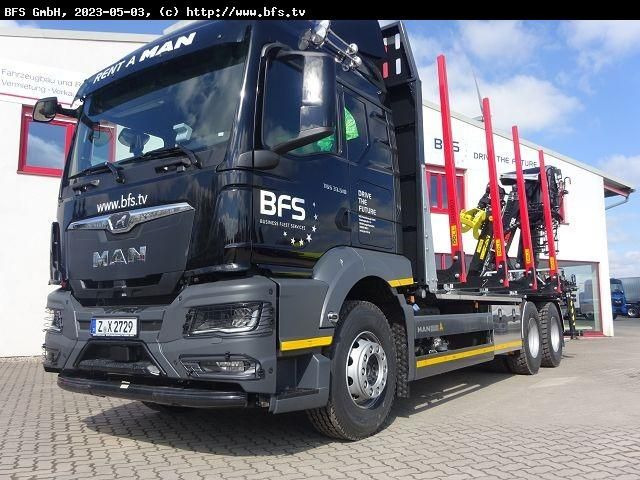 MAN TGS (TG3) 33.510 6x4 BL CH Loglift Holzladekran - Houttransport: afbeelding 1 MAN TGS (TG3) 33.510 6x4 BL CH Loglift Holzladekran - Houttransport: afbeelding 1