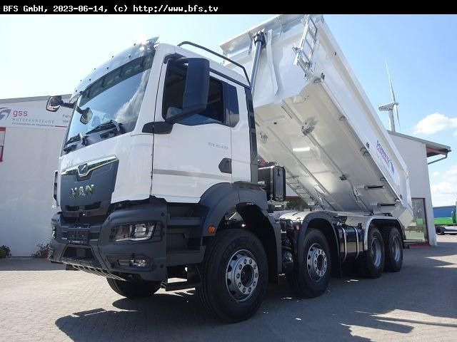 MAN TGS (TG3) 35.470 8x4 BB CH Hinterkipper Stahl H - Portaalarmsysteem vrachtwagen: afbeelding 1 MAN TGS (TG3) 35.470 8x4 BB CH Hinterkipper Stahl H - Portaalarmsysteem vrachtwagen: afbeelding 1