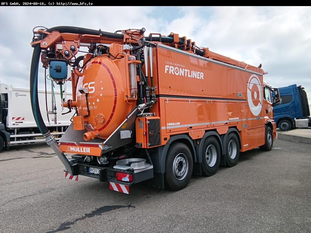 MAN TGS (TG3) 35.510 8x4-4 BL CH Canalmaster F 135 E - Vacuümwagen: afbeelding 2 MAN TGS (TG3) 35.510 8x4-4 BL CH Canalmaster F 135 E - Vacuümwagen: afbeelding 2