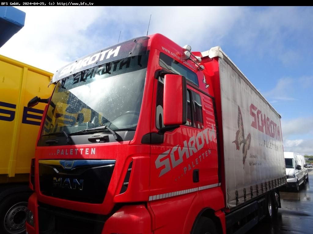 MAN TGX 26.440 6x2-2 LL lenk lift Achse Hub-Dach - Schuifzeilen vrachtwagen: afbeelding 1 MAN TGX 26.440 6x2-2 LL lenk lift Achse Hub-Dach - Schuifzeilen vrachtwagen: afbeelding 1