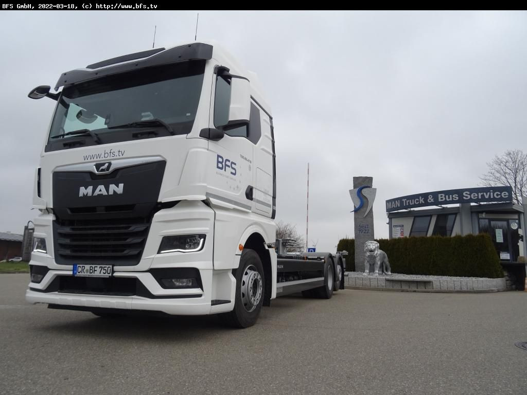 MAN TGX (TG3) 26.470 6x2-4 LL BDF Mildner - Containertransporter/ Wissellaadbak vrachtwagen: afbeelding 1 MAN TGX (TG3) 26.470 6x2-4 LL BDF Mildner - Containertransporter/ Wissellaadbak vrachtwagen: afbeelding 1