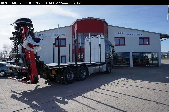 MAN TGX (TG3) 26.510 6x4 BL TG3, Plateau Aufbau - Houttransport: afbeelding 4 MAN TGX (TG3) 26.510 6x4 BL TG3, Plateau Aufbau - Houttransport: afbeelding 4