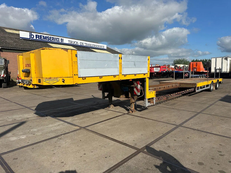 Broshuis 21N58A, 2 AXLE LAST AXLE STEERING, EXTENDABLE - Dieplader oplegger: afbeelding 1 Broshuis 21N58A, 2 AXLE LAST AXLE STEERING, EXTENDABLE - Dieplader oplegger: afbeelding 1
