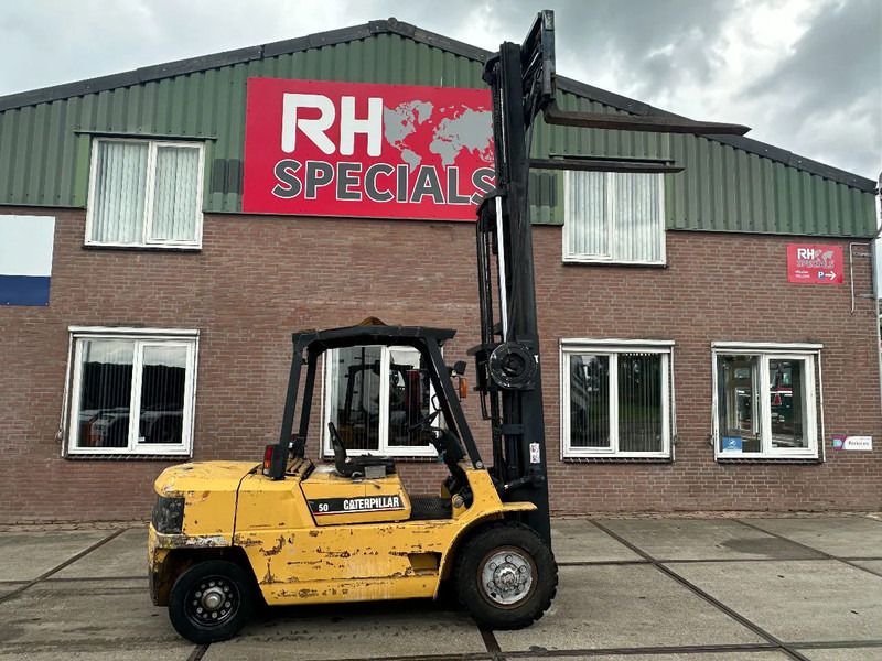 Caterpillar DP50 VORKVERSTELLERS +SIDE SHIFT - Diesel heftruck: afbeelding 1 Caterpillar DP50 VORKVERSTELLERS +SIDE SHIFT - Diesel heftruck: afbeelding 1