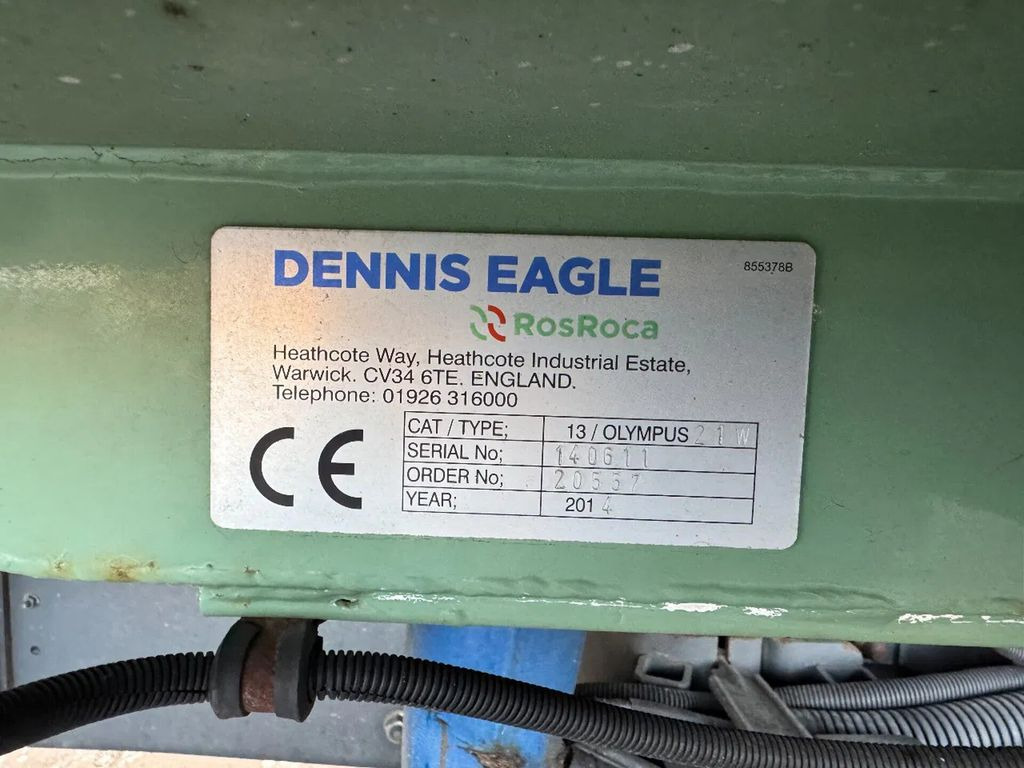 Vuilniswagen DAF CF 290 6X2 EURO 6 DENNIS EAGLE OLYMPUS 21W: afbeelding 9