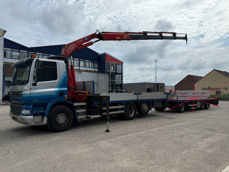 DAF CF 85.380 6X2 + FASSI F190A.24 + REMOTE + WINCH - Vrachtwagen met open laadbak, Kraanwagen: afbeelding 1 DAF CF 85.380 6X2 + FASSI F190A.24 + REMOTE + WINCH - Vrachtwagen met open laadbak, Kraanwagen: afbeelding 1