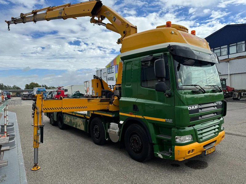 DAF CF 85.410 8X2 HIAB 422EP5 + REMOTE CONTROL - Vrachtwagen met open laadbak, Kraanwagen: afbeelding 2 DAF CF 85.410 8X2 HIAB 422EP5 + REMOTE CONTROL - Vrachtwagen met open laadbak, Kraanwagen: afbeelding 2