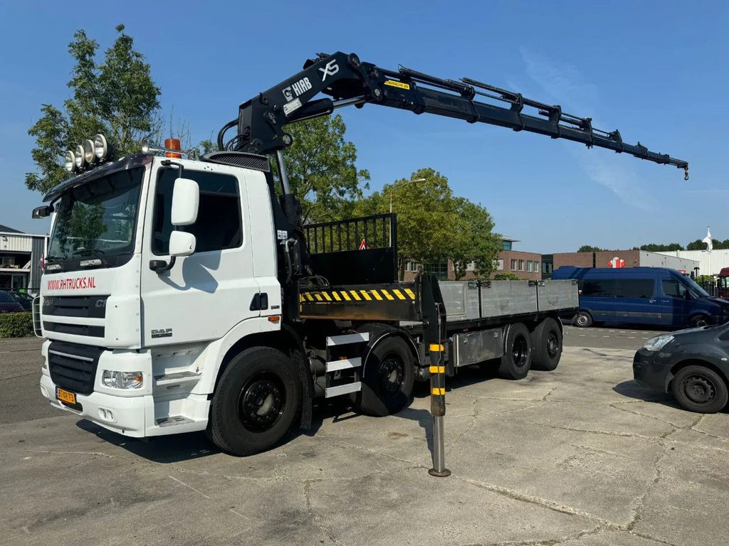 DAF CF 85 8x2 HIAB 422E8 REMOTE CONTROLE - Vrachtwagen met open laadbak, Kraanwagen: afbeelding 1 DAF CF 85 8x2 HIAB 422E8 REMOTE CONTROLE - Vrachtwagen met open laadbak, Kraanwagen: afbeelding 1
