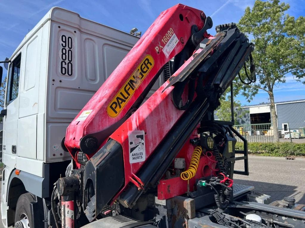 Kraanwagen, Trekker DAF XF 105.410 4X2 EURO 5 MANUAL + PALFINGER PK16000: afbeelding 15