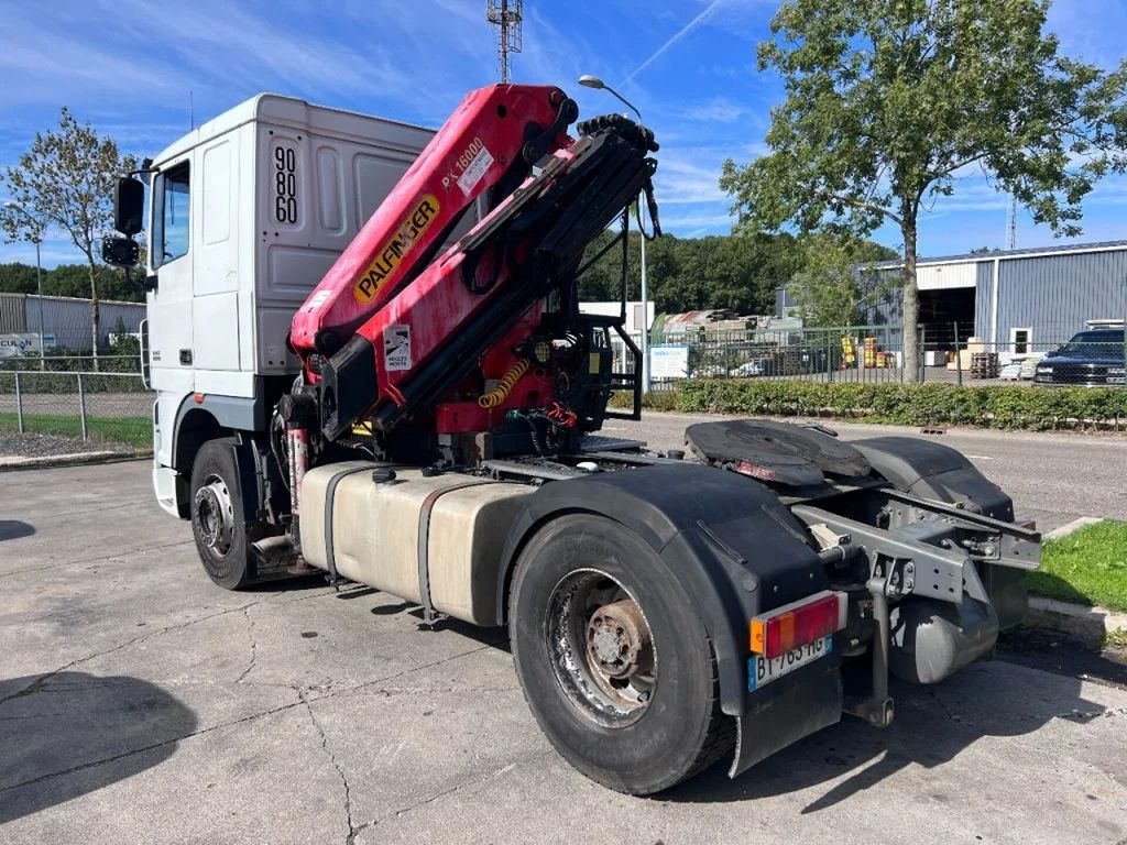 Kraanwagen, Trekker DAF XF 105.410 4X2 EURO 5 MANUAL + PALFINGER PK16000: afbeelding 14