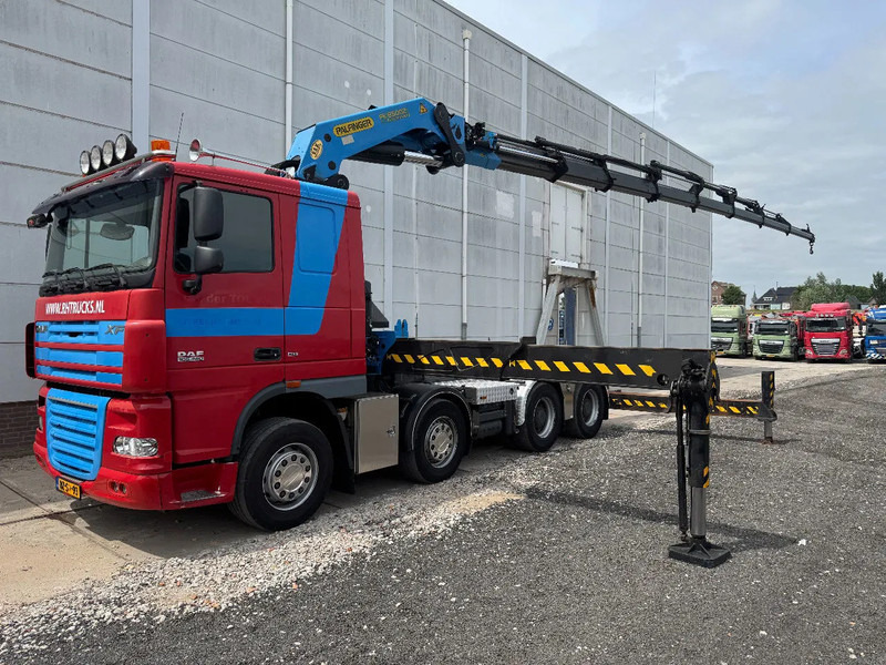 DAF XF 105.460 8X4 PALFINGER PK78002+ REMOTE CONTROL HUB REDUCTION TÜV TILL 03-2026 - Kraanwagen: afbeelding 1 DAF XF 105.460 8X4 PALFINGER PK78002+ REMOTE CONTROL HUB REDUCTION TÜV TILL 03-2026 - Kraanwagen: afbeelding 1