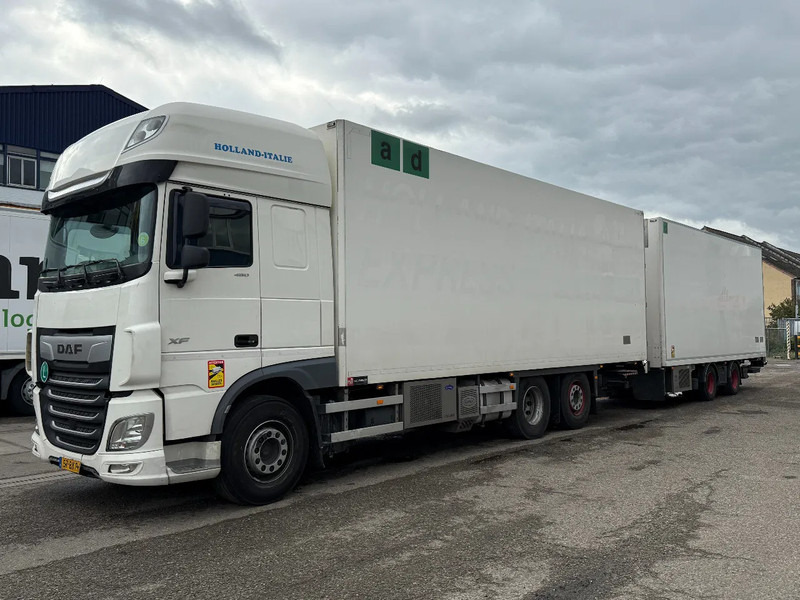 DAF XF 480 6X2 + 2 AXLE HANGER + TRS COOLING + DHOLLANDIA LIFT (2x) - Koelwagen vrachtwagen: afbeelding 1 DAF XF 480 6X2 + 2 AXLE HANGER + TRS COOLING + DHOLLANDIA LIFT (2x) - Koelwagen vrachtwagen: afbeelding 1