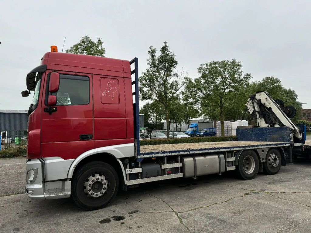 Vrachtwagen met open laadbak, Kraanwagen DAF XF 510 6X2 EURO 6 + HIAB 166 HI PRO + REMOTE CON: afbeelding 7