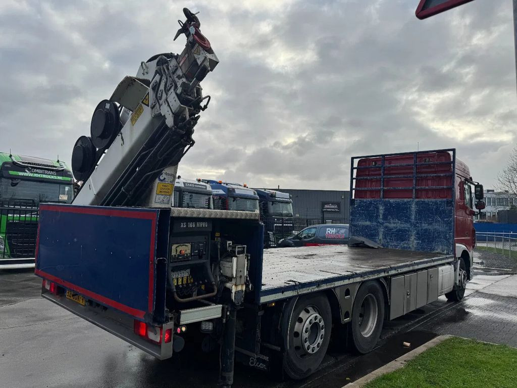 Vrachtwagen met open laadbak, Kraanwagen DAF XF 510 6X2 EURO 6 + HIAB 166 HI PRO + REMOTE CON: afbeelding 10