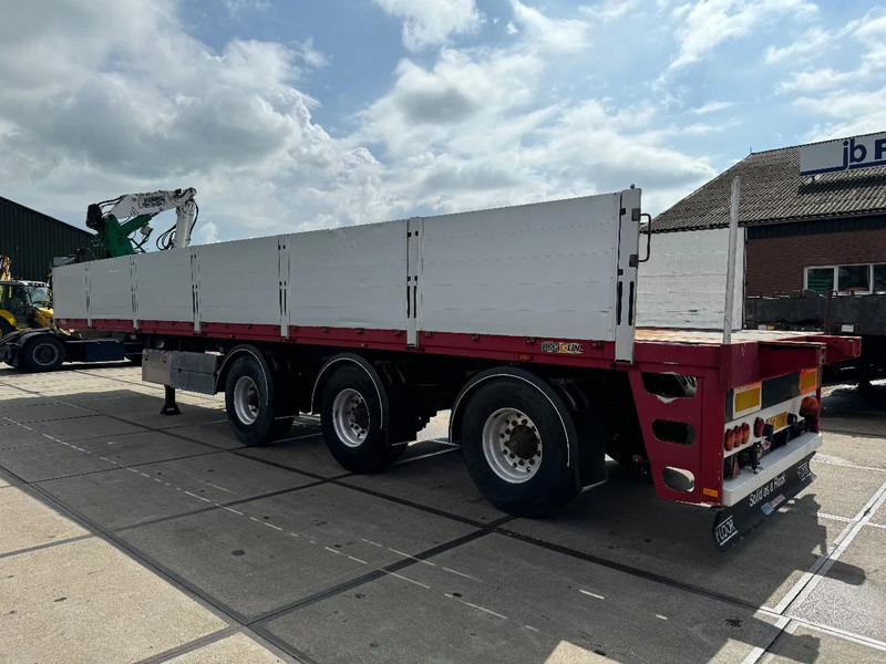 Floor FLO 18 30 S2 + KENNIS CRANE 3X STEERING AXLE - Open bak met boorden oplegger: afbeelding 4 Floor FLO 18 30 S2 + KENNIS CRANE 3X STEERING AXLE - Open bak met boorden oplegger: afbeelding 4