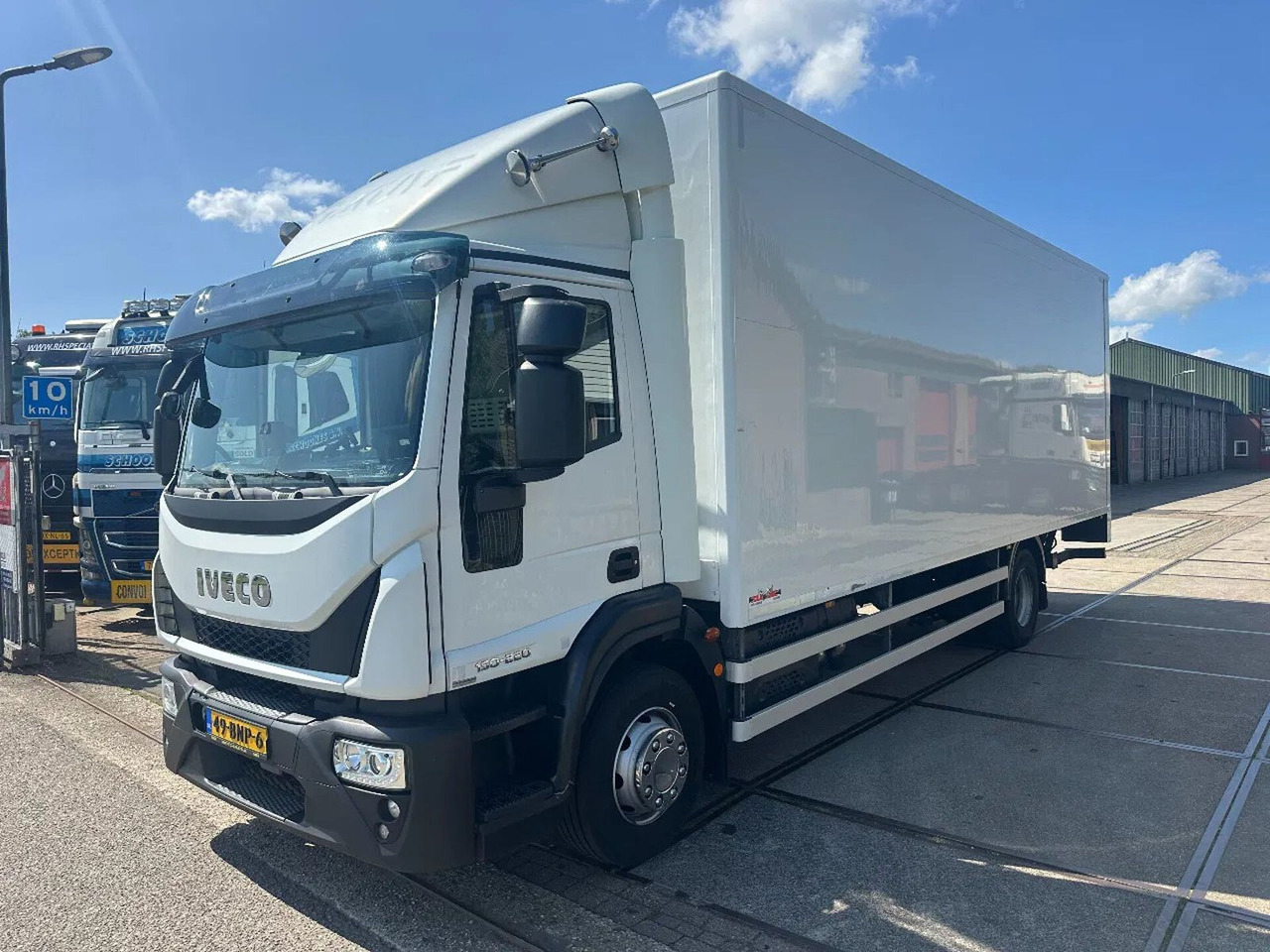 Bakwagen Iveco ML 150 -220, DHOLLANDIA LIFT, BOX 760X250X250 CM: afbeelding 1