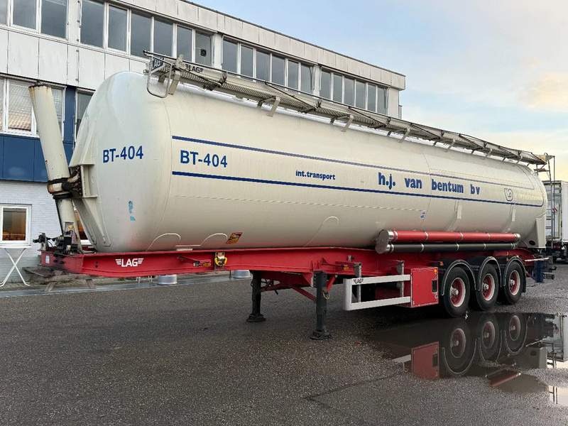 LAG O-3-39 - 61.000 LITER - TIPPER BULK - 3 AXLE - BPW - Tankoplegger: afbeelding 1 LAG O-3-39 - 61.000 LITER - TIPPER BULK - 3 AXLE - BPW - Tankoplegger: afbeelding 1