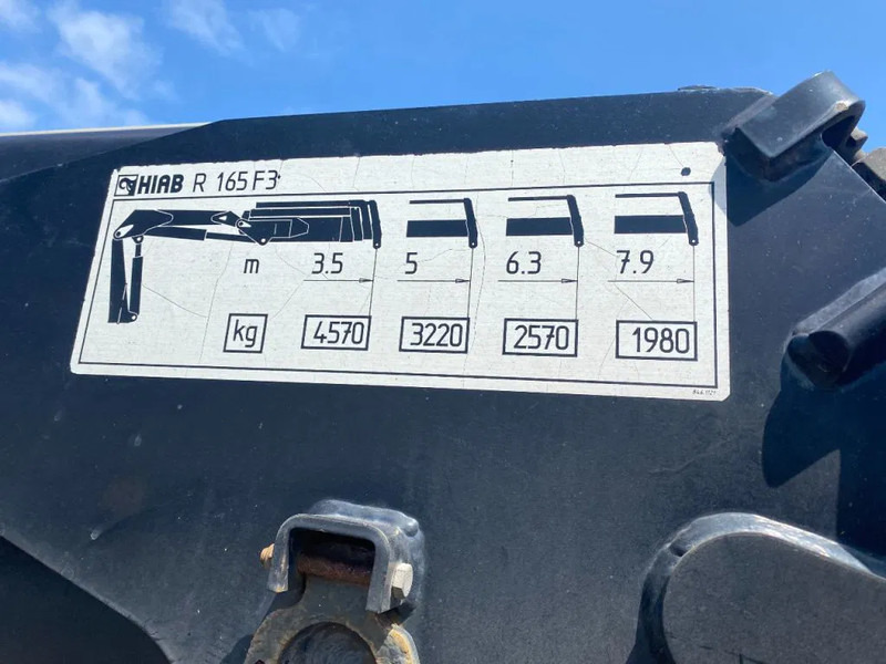 Lecitrailer MET HIAB R165 F3 - Open bak met boorden oplegger: afbeelding 5 Lecitrailer MET HIAB R165 F3 - Open bak met boorden oplegger: afbeelding 5