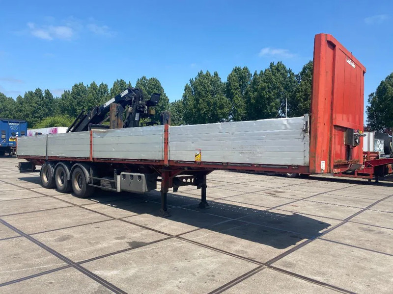 Open bak met boorden oplegger Lecitrailer MET HIAB R165 F3: afbeelding 8 Open bak met boorden oplegger Lecitrailer MET HIAB R165 F3: afbeelding 8